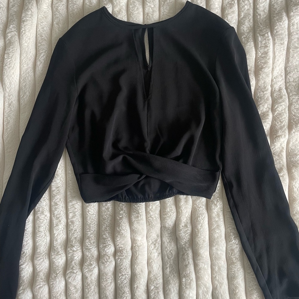 black blouse